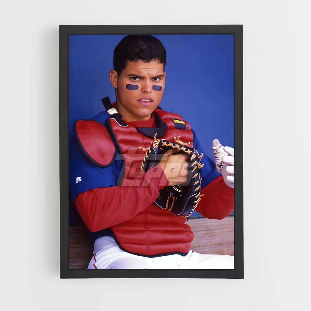 Poster Le Temps de la Réflexion – affiche Baseball (vue 2)